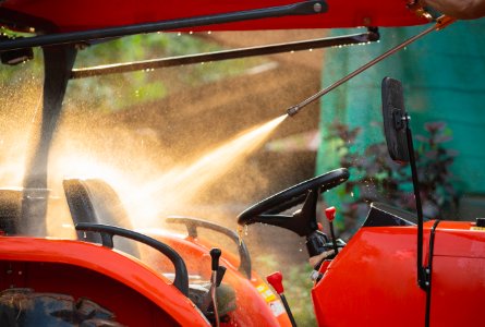 Tractor Power Washing