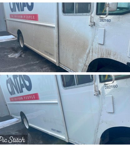 Power Washed Fleet Vehicle