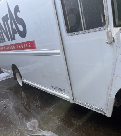 Power Washed Fleet Service Truck