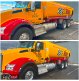 Power Washed Tanker Truck Fleet